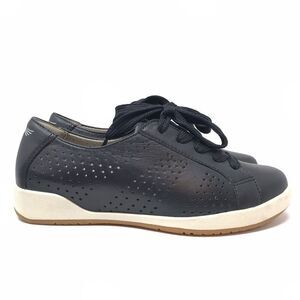 Dansko Orli Black Nappa Lace Up Casual Comfort Sneakers Women Size 37 6.5-7 US